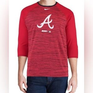 NIKE Los Angeles Angels MLB 3/4 sleeve sport T shirt sz XXL men’s fan wear baseb